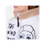 Rossignol W Yety Fleecy Bomber Jacket Jkt White - Image 2