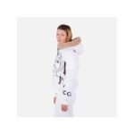 Rossignol W Yety Fleecy Bomber Jacket Jkt White - Image 4
