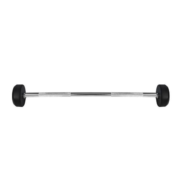 Rubber-coated fixed barbell/bar 25 kg HMS GSG25