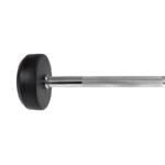 Rubber-coated fixed barbell/bar 25 kg HMS GSG25 - Image 2