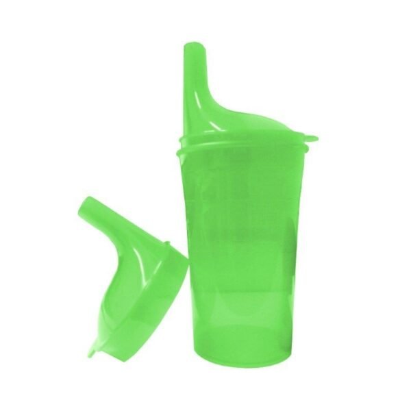 Safe cup for eating and drinking, green