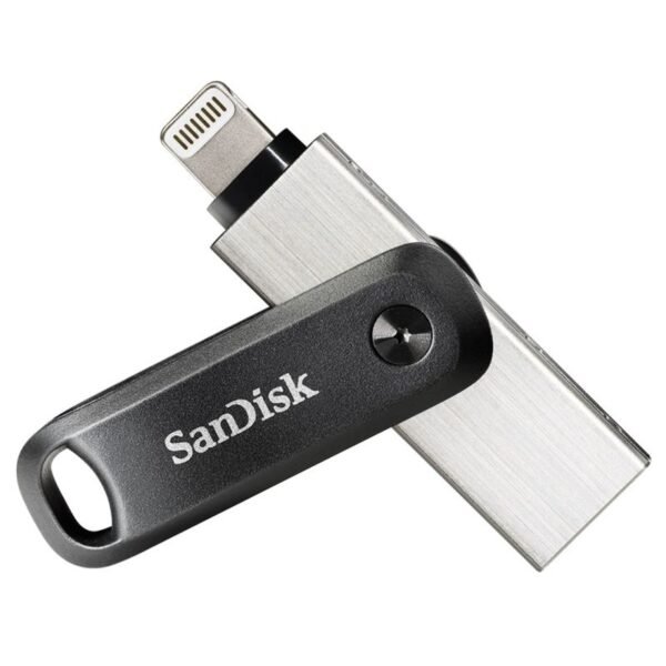 SanDisk iXpand GO SDIX60N-128G-GN6NE pendrive (128GB; Lightning, USB 3.0; silver color)