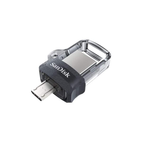 SanDisk Ultra Dual Drive SDDD3-064G-G46 pendrive (64GB; microUSB, USB 3.0; black)