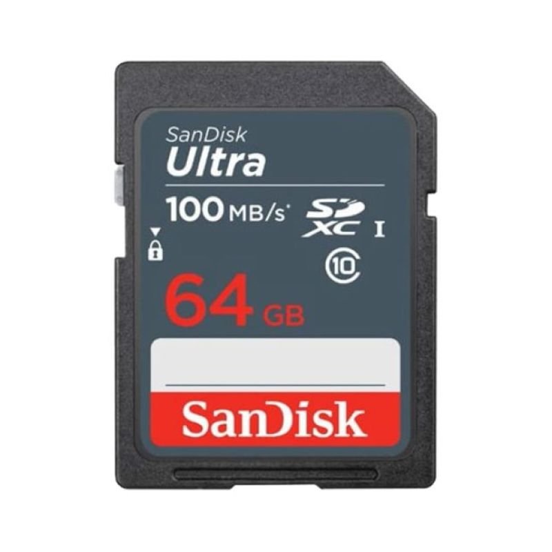 lupin-wear-ca-sandisk-ultra-sdxc-card-64gb-100mb-s-2328213 SANDISK ULTRA SDXC CARD 64GB 100MB/s - Image 1