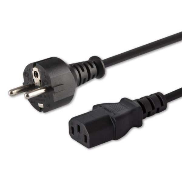 SAVIO CL-138 cable (C13 / IEC C13 / IEC 320 C13 - Schuko M; 1.8m; black)