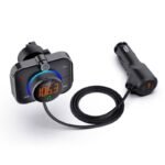 SAVIO TR-14 CAR FM TRANSMITTER WITH BLUETOOTH AND CHARGER, QUICK CHARGE 3.0 AND POWER DELIVERY, NOISE REDUCER - Image 5