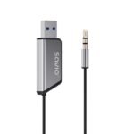 SAVIO TRANSMITER AUX, USB, BLUETOOTH 5.3, HANDS-FREE FUNCTION, TR-16 - Image 3