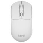SAVIO WIRELESS MOUSE BT 2.4 GHZ WHITE MB-05