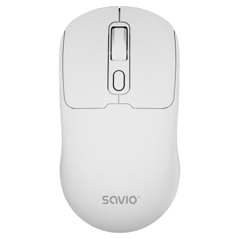 lupin-wear-ca-savio-wireless-mouse-bt-2-4-ghz-white-mb-05-2339231 SAVIO WIRELESS MOUSE BT 2.4 GHZ WHITE MB-05 - Image 1