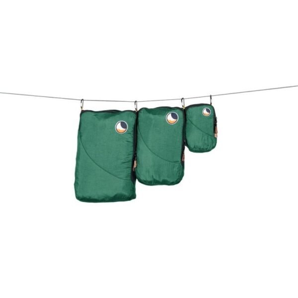 Set of 3 TTTM Petrol Green Travel Organizers