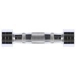 Set of chrome HMS dumbbells - Image 7