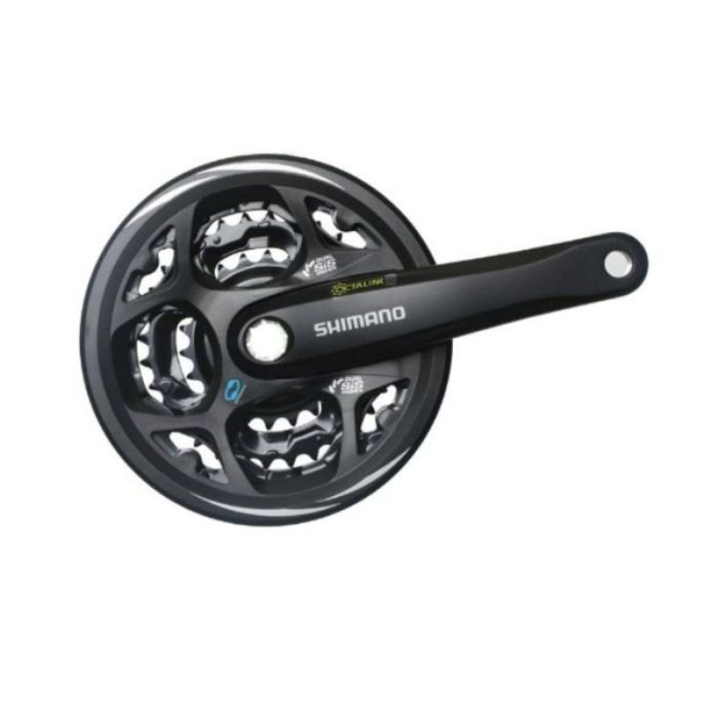 lupin-wear-ca-shimano-fcm311-crankset-42x32x22-black-1889890 SHIMANO FCM311 crankset 42x32x22 black - Image 1