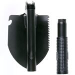 SHOVEL PICKAXE SURVIVAL FOLDING SHOVEL IN A 4-IN-1 CASE - Image 4