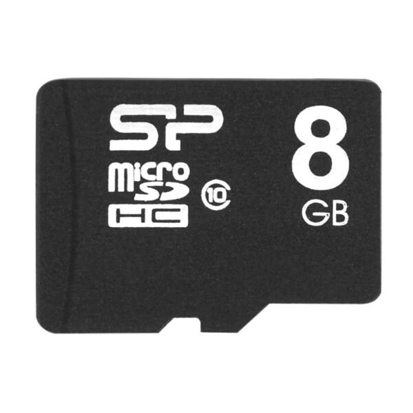 Silicon Power microSDHC 8GB Class 10 Memory Card + microSD-SD ADAPTER (SP008GBSTH010V10SP)