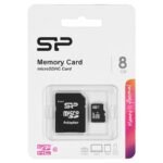 Silicon Power microSDHC 8GB Class 10 Memory Card + microSD-SD ADAPTER (SP008GBSTH010V10SP) - Image 3