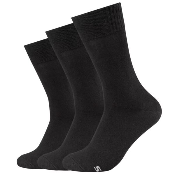 Skechers 3pk Mens Basic Socks SK41007-9999 Black 39-42