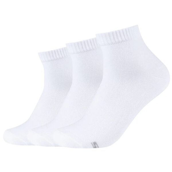 Skechers 3PPK Basic Quarter Socks SK42004-1000 White 39-42
