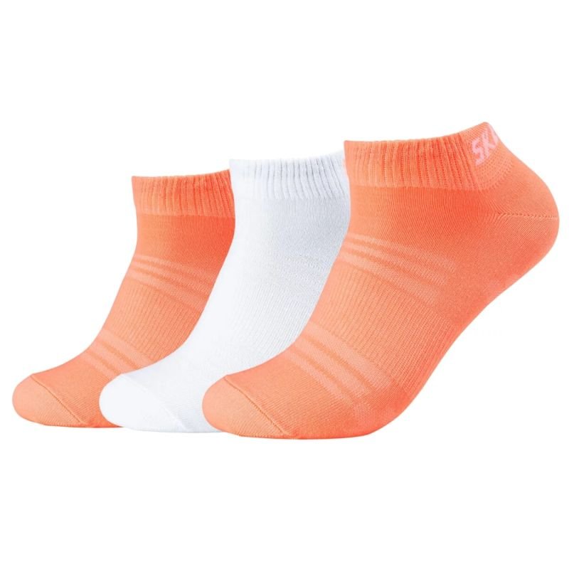 lupin-wear-ca-skechers-3ppk-mesh-ventilation-socks-sk43022-0310-orange-35-38-3026449 Skechers 3PPK Mesh Ventilation Socks SK43022-0310 Orange 35-38 - Image 1