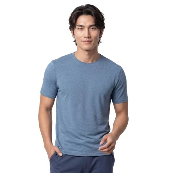 Skechers Go Dri All Day Tee TS107-BLGY Blue L