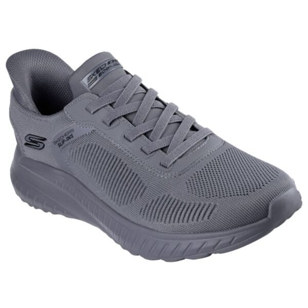 Skechers Mens BOBS SQUAD CHAOS SOLID STEP 118312 DKGY Sports Shoes