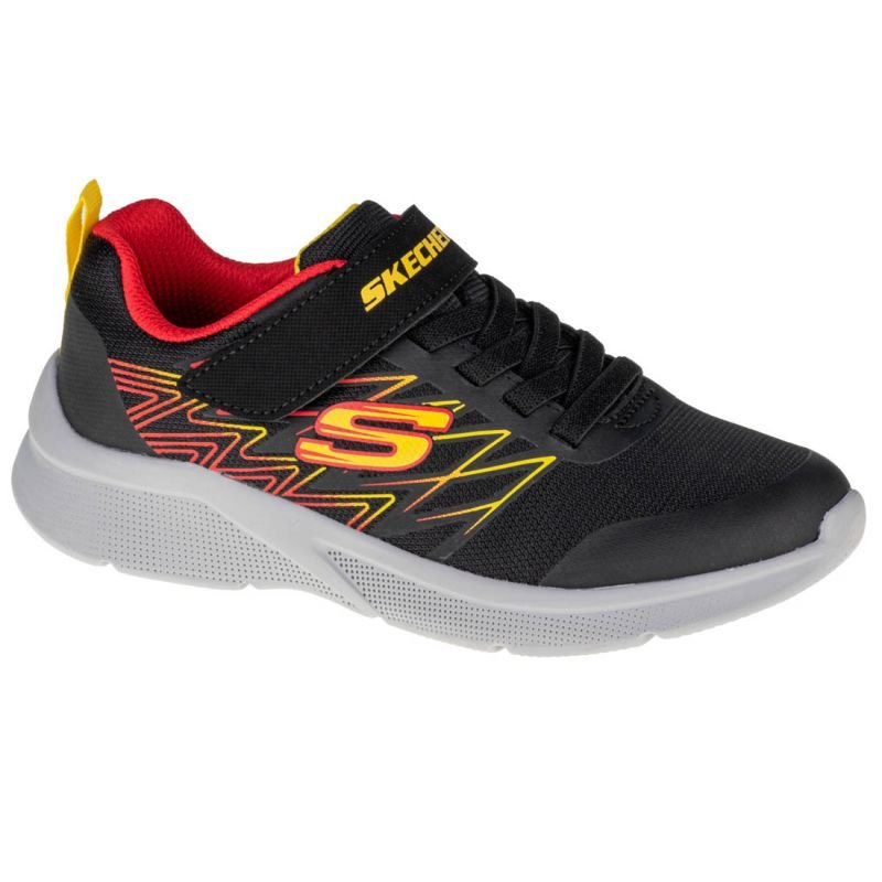lupin-wear-ca-skechers-microspec-texlor-jr-403770l-bkrd-shoes-650590 Skechers Microspec Texlor Jr 403770L-BKRD shoes - Image 1