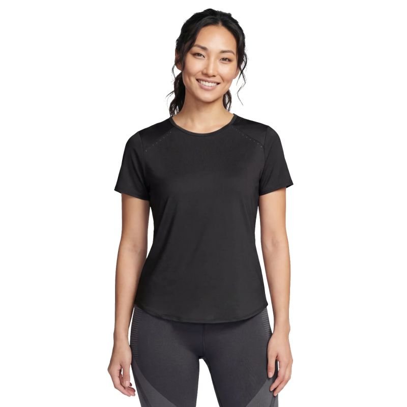 lupin-wear-ca-skechers-stride-performance-tee-tp162-blk-black-l-3026490 Skechers Stride Performance Tee TP162-BLK Black L - Image 1