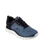 Skechers Track Broader Mens Shoes Blue 232698 BLBK - Image 2