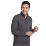 Skechers Weekend Easy 1/4 Zip LT269-BKCC Black L