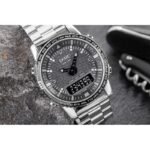 Skmei 1898SIBK Mens Watch + BOX - Image 3