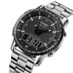 Skmei 1898SIBK Mens Watch + BOX - Image 7