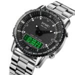 Skmei 1898SIBK Mens Watch + BOX - Image 8