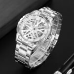 Skmei 9337SI Mens Watch + BOX - Image 4