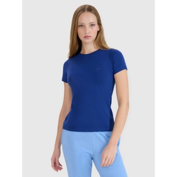 Slim plain womens T-shirt 4F 4FWMM00TTSHF2673-31S