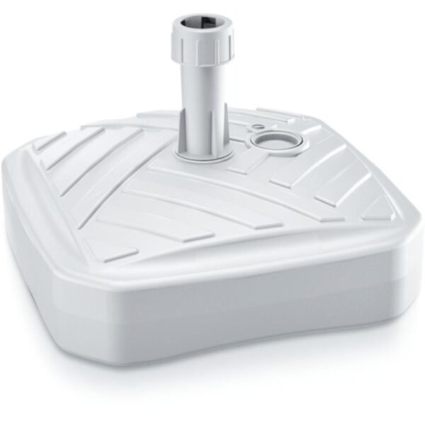 SQUARE UMBRELLA BASE WHITE