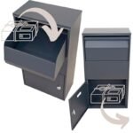 Standing courier parcel box 23x41x75cm 1068732 - Image 3