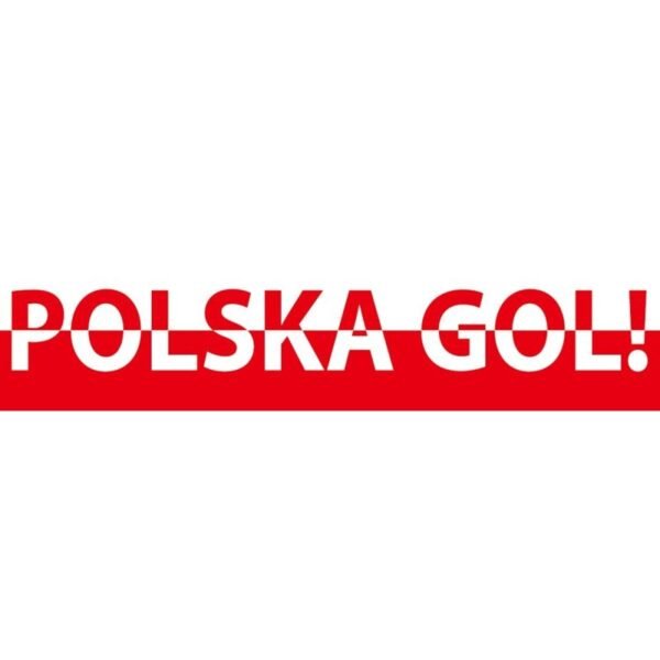STICKER 40x10CM POLAND