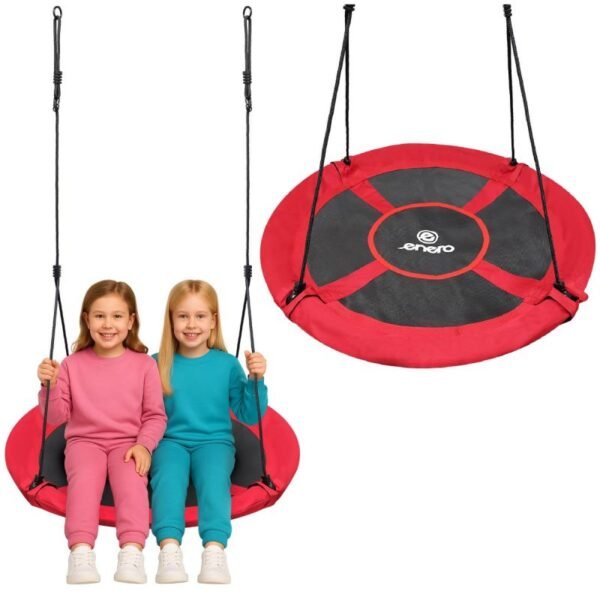 STORKS NEST GARDEN SWING 110CM XXXL RED