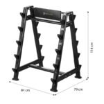 STR05 HMS PREMIUM FIXED BARBELL RACK - Image 3