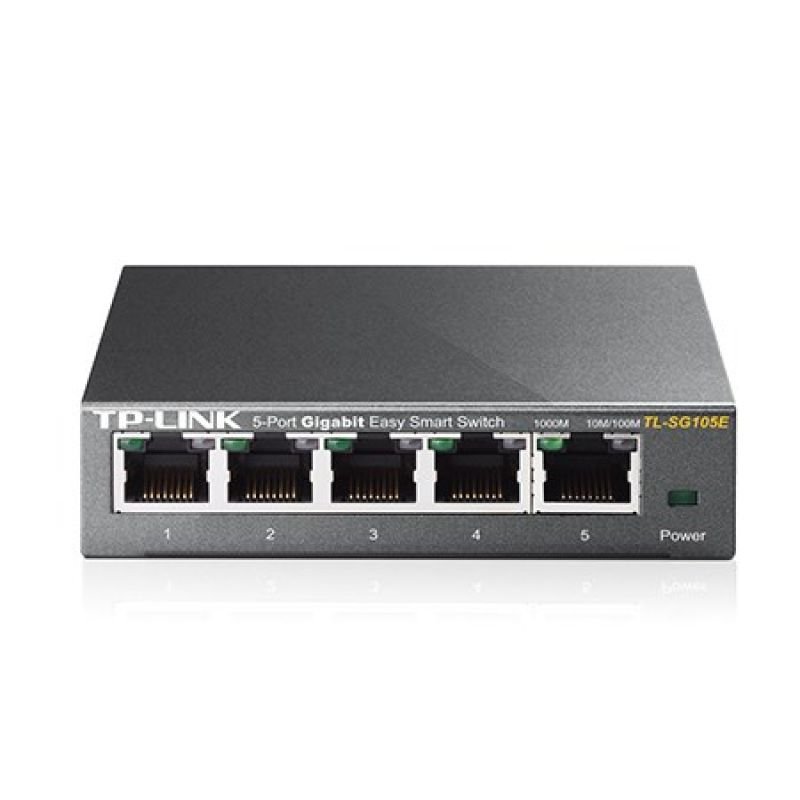 lupin-wear-ca-switch-tp-link-tl-sg105e-5x-10-100-1000mbps-2138077 Switch TP-LINK TL-SG105E (5x 10/100/1000Mbps) - Image 1