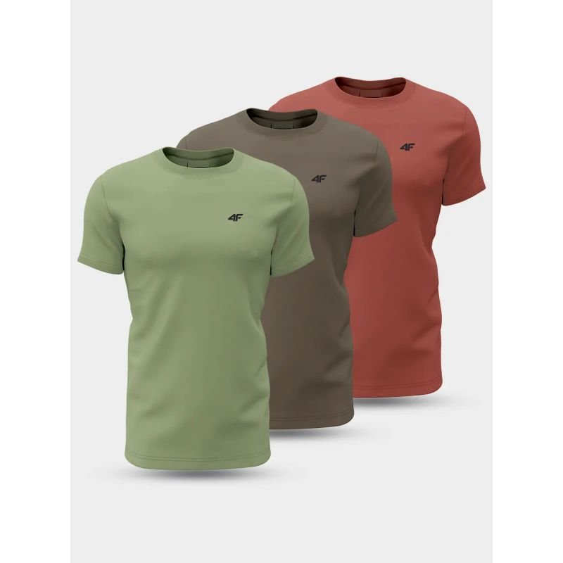 lupin-wear-ca-t-shirts-4f-m-4fwss24ttshm1896-91s-3-pack-1097512 T-shirts 4F M 4FWSS24TTSHM1896-91S 3-PACK - Image 1