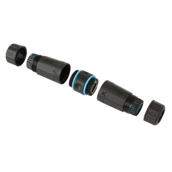 TECHLY ADAPTER COUPLER RJ45 F/F CAT6 F/UTP OUTDOOR
