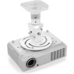 TECHLY CEILING PROJECTOR MOUNT 22CM 10KG WHITE - Image 5