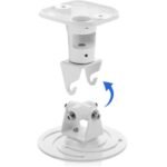 TECHLY CEILING PROJECTOR MOUNT 22CM 10KG WHITE - Image 7