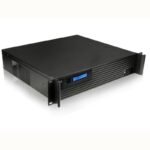 TECHLY COMPACT ATX RACK PC CASE 19 INCH 2U BLACK I-CASE IPC-240L - Image 2