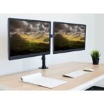 TECHLY DOUBLE DESK ARM 2X LED/LCD 13-27 CA - Image 5