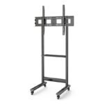 TECHLY MOBILE TV STAND 50-90” UP TO 70KG ADJUSTABLE AV SHELF - Image 3