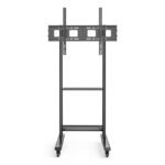 TECHLY MOBILE TV STAND 50-90” UP TO 70KG ADJUSTABLE AV SHELF