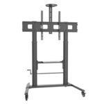 TECHLY MOBILE TV STAND 52-110" 120KG STEPPABLE ADJUSTMENT - Image 5