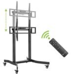 TECHLY MOBILE TV STAND 55-100" UP TO 120 KG ELECTRIC - Image 6