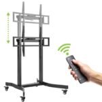 TECHLY MOBILE TV STAND 55-100" UP TO 120 KG ELECTRIC - Image 7